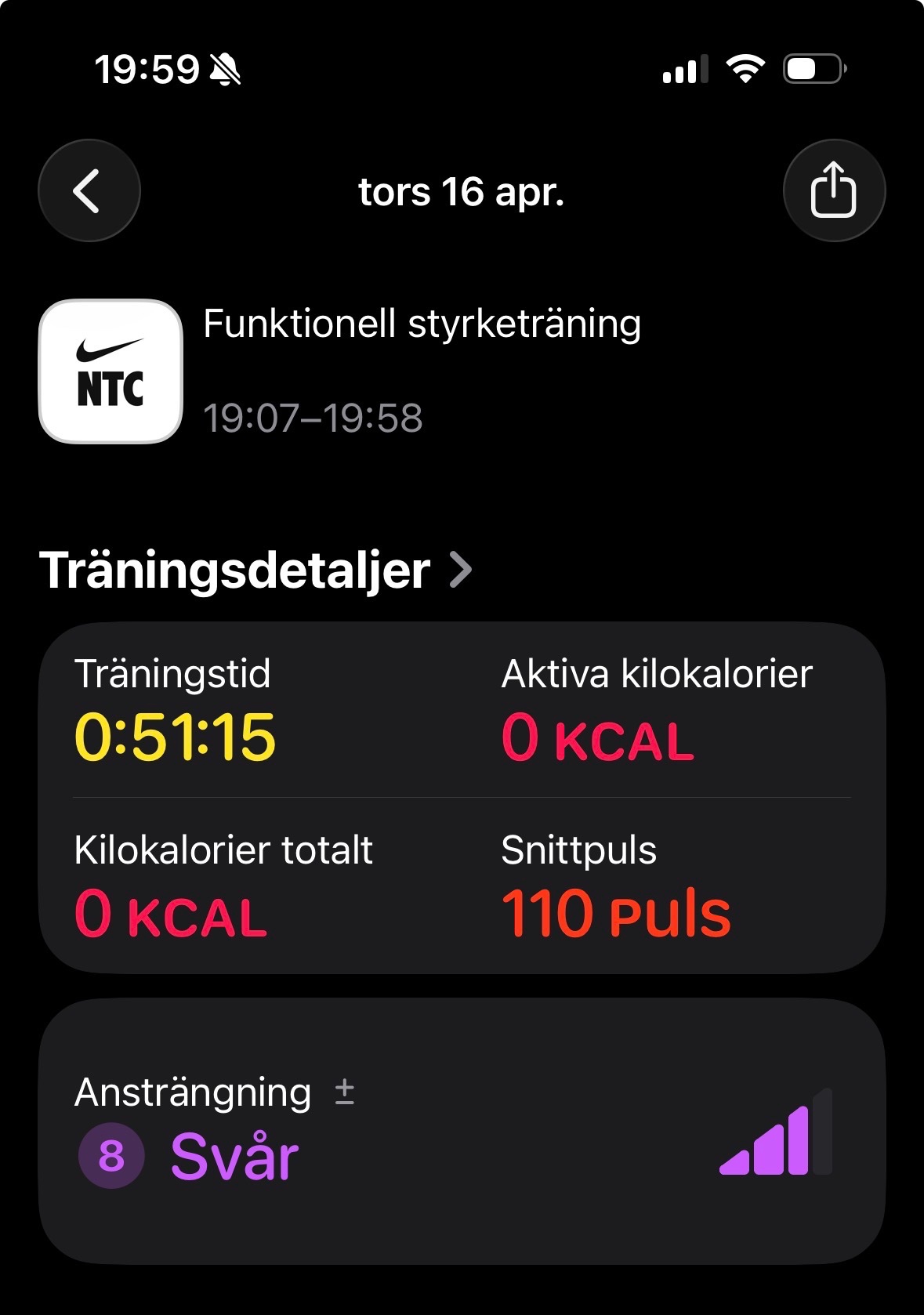 Functional strength training session from Nike Training Club lasting 51 minutes with 110 total reps. A solid bodyweight and resistance workout to build functional fitness!