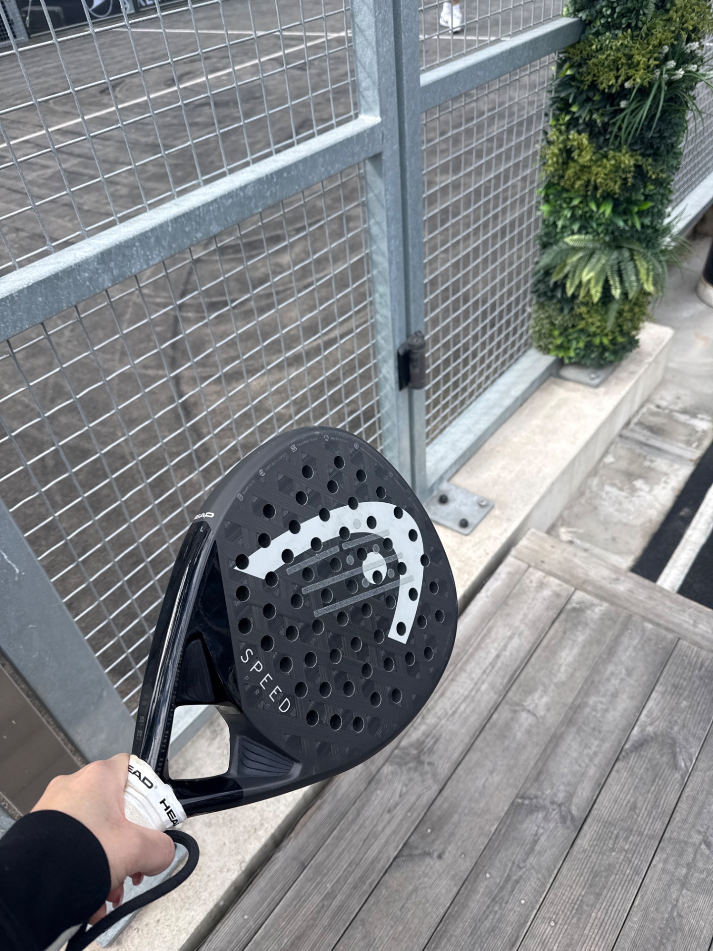 A stylish paddle/racket workout session, likely pickleball or paddle tennis! This is a fun, dynamic cardio activity that combines quick movements and agility.